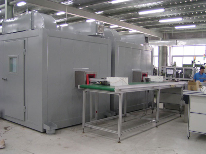 自動生產(chǎn)線產(chǎn)品質(zhì)檢室 室外噪聲≥80dB(A)，室內(nèi)≤40dB(A)